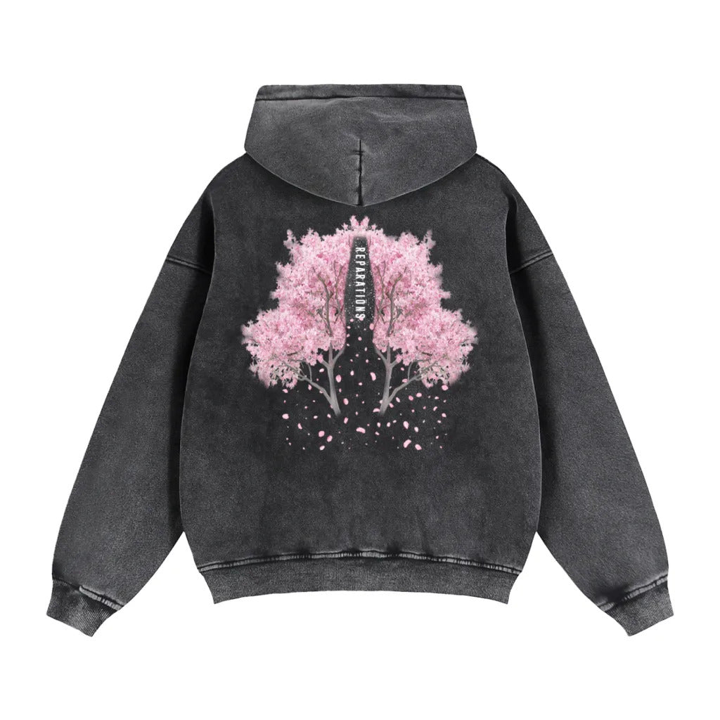 Sakura Zip-Up Hoodie