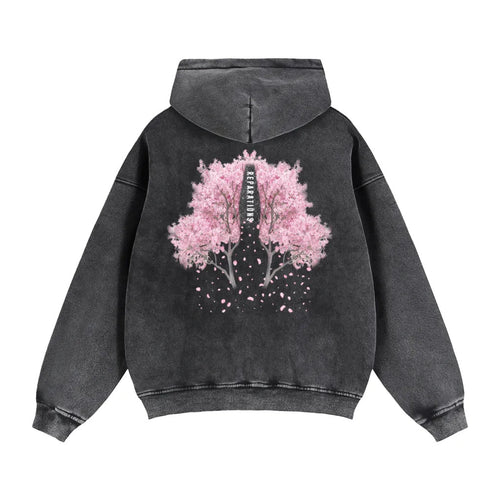 Sakura Zip-Up Hoodie