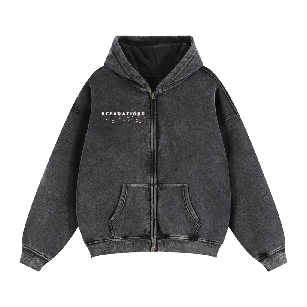 Sakura Zip-Up Hoodie